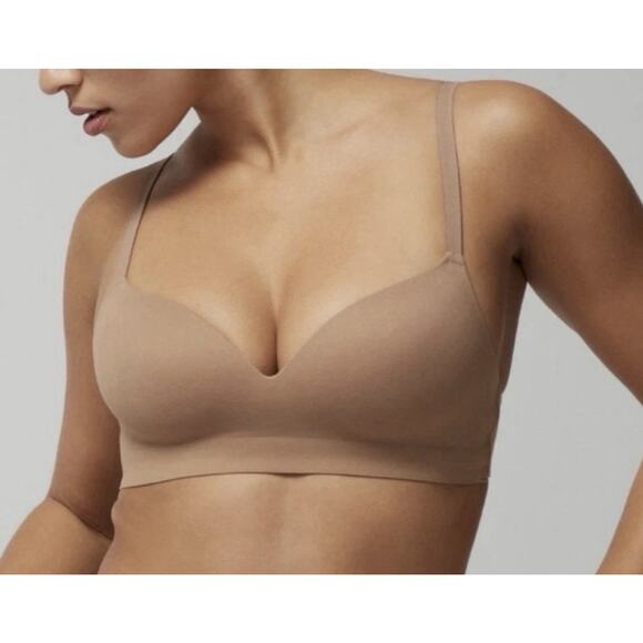 Soma Other - Soma Enbliss Wireless Bra Smooth Adjustable Nude Tan Comfortable Size 36D